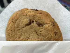 Chocolate chip cookie  at Pacific Cookie Company in Santa Cruz