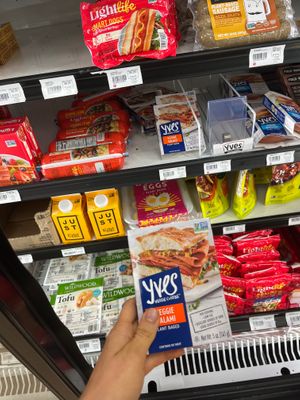 Yves and other deli meat options at Earth Origins Market in Gainesville