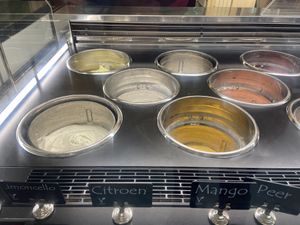 Many vegan flavours  at Monte Pelmo in Amsterdam