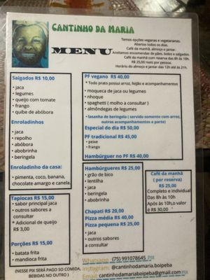   at Cantinho da Maria  in Cairu