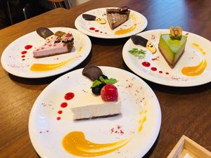Vegan cake at Petit Caco in Sapporo