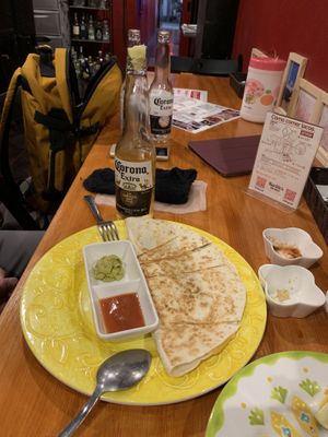 Quesadilla  at Karlito's BB Mex in Tokushima