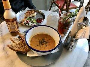 Ivy And Bros: soup of the day  at Ivy and Bros in Amsterdam