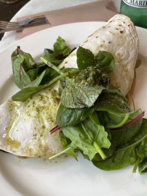 Toast veg quesadilla with pesto   at Ivy and Bros in Amsterdam