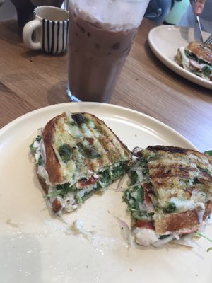 They now do paninis and cacao shakes too!  at Kashew Cheese Deli in Ho Chi Minh City