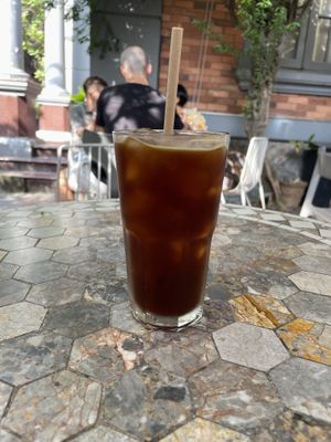 Iced americano single shot (55k)   at Kashew Cheese Deli in Ho Chi Minh City