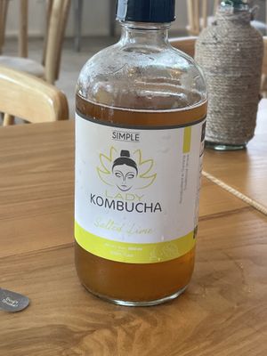 Salted lemon kambucha: this one tastes so good and is not too sweet! 🙌  at Kashew Cheese Deli in Ho Chi Minh City