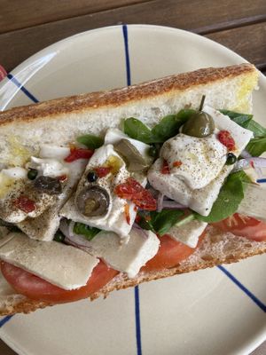 The grande sandwich 😍  at Kashew Cheese Deli in Ho Chi Minh City