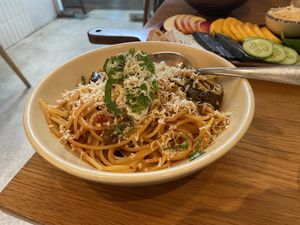Aubergine Pasta  at Kashew Cheese Deli in Ho Chi Minh City