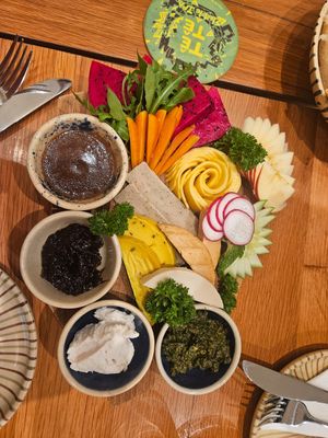 Cheese Board (small) also came with fresh baguettte at Kashew Cheese Deli in Ho Chi Minh City