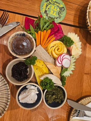 Cheese Board (small) also came with fresh baguettte at Kashew Cheese Deli in Ho Chi Minh City
