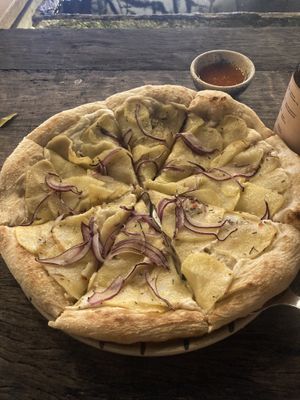 Patata (potato pizza)  at Kashew Cheese Deli in Ho Chi Minh City