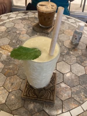 Mango lasssi  at Kashew Cheese Deli in Ho Chi Minh City