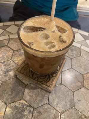 Vietnamese coffeee  at Kashew Cheese Deli in Ho Chi Minh City