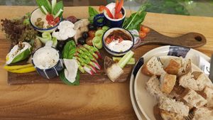 Big cheese plate at Kashew Cheese Deli in Ho Chi Minh City