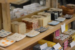 Hand made local artisan soaps at Filling Good in Maidenhead