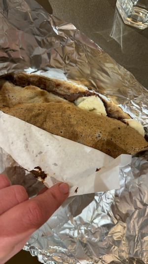   at Navarino Creperie in Thessaloniki