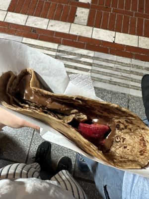   at Navarino Creperie in Thessaloniki