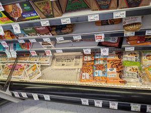 Vegan meats at Harmons in Orem