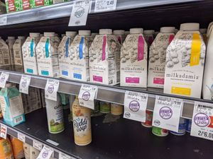 Vegan creamers at Harmons in Orem