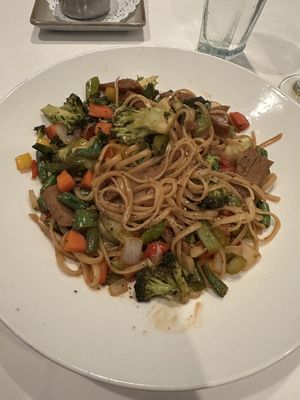 Thai stir fry with seitan  at Al Biernat's - North in Dallas