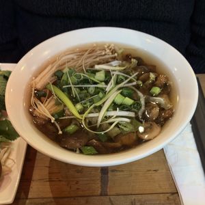 3 Mushroom Pho  at Pho in Cardiff