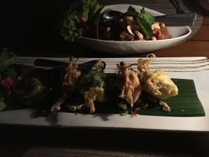 Tempura tofu at Dee Plee in Phuket