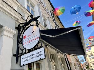 store front at Café Esspress in Bamberg