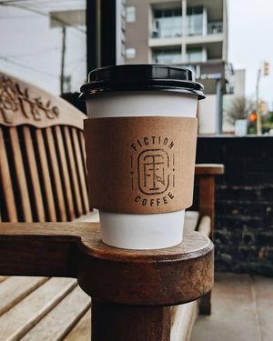 . at Fiction Coffee in Dallas