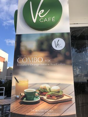Outside  at Ve Cafe in Ibiza