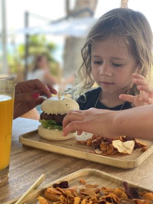 Bao bun  at Ve Cafe in Ibiza