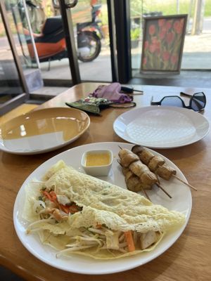 Vietnamese style . No egg   at Vegan Kon Cook - Reach in Phuket