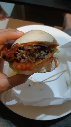 Amazing tasty burgers! at Vegan Kon Cook - Reach in Phuket