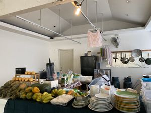 Kitchen at Vegan Kon Cook - Reach in Phuket