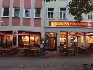 Front of restaurant at Locanda in Erlangen