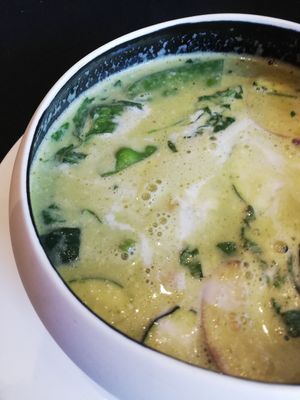 Curry verd amb Heüra at Thai Salou in Salou