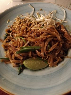 fideos con Tamarindo at Thai Salou in Salou
