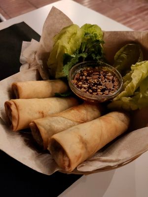 Poh pia tod at Thai Salou in Salou