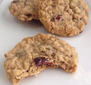 Vegan oatmeal cookie with cranberries at Ramona Susan's Bake Shop in Philadelphia