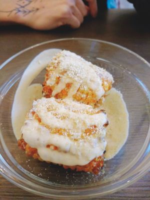 Épis de maïs grillés at Mauvaise Graine in Angers