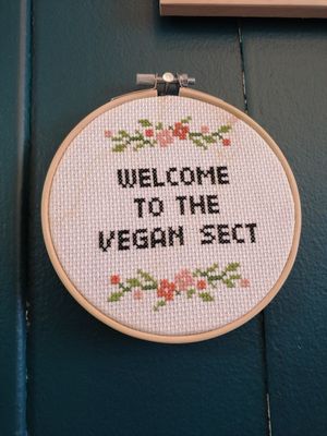 Déco sympa du resto' at Mauvaise Graine in Angers