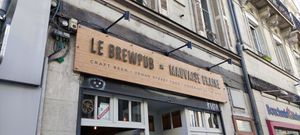 Facade at Mauvaise Graine in Angers