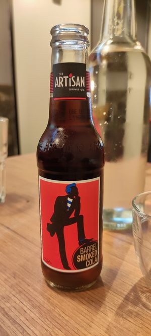 Smoked coke at Mauvaise Graine in Angers