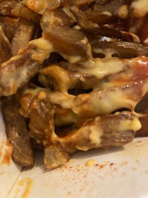 Chili fries my love  at Mauvaise Graine in Angers