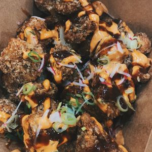 cauliflower wings at Friends of Food in Leeds