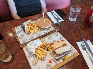 Vegan dishes at Charnallies in Clacton-on-sea