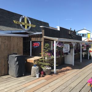 Entrance at Fresh Catch Cafe in Homer
