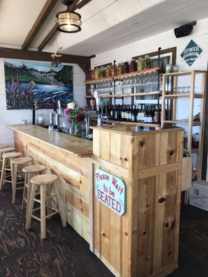 Bar at Fresh Catch Cafe in Homer