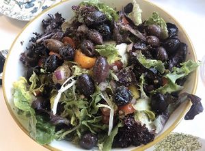 Chopped Greek Salad (no feta) at Stockhome in Petaluma