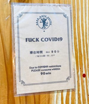 remider at Dark Arts Coffee in Hayama